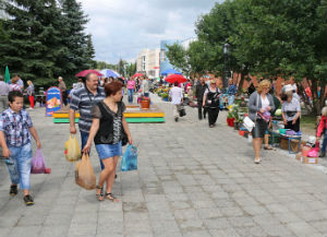 В Луховицах открыли новую площадку для проведения ярмарок выходного дня