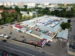 Временно закрыт Коптевский рынок